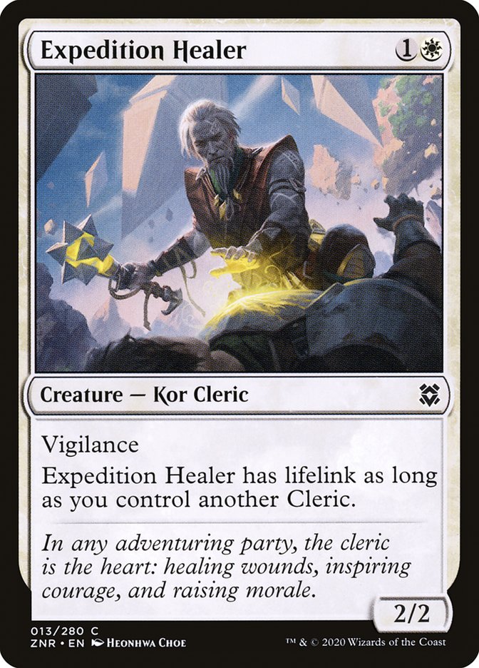 Expedition Healer [Zendikar Rising] | Dumpster Cat Games