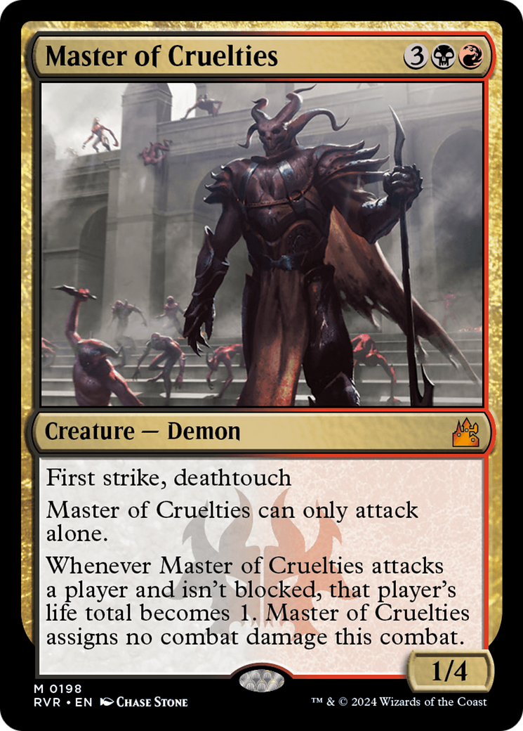 Master of Cruelties [Ravnica Remastered] | Dumpster Cat Games