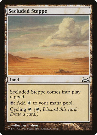 Secluded Steppe [Duel Decks: Divine vs. Demonic] | Dumpster Cat Games