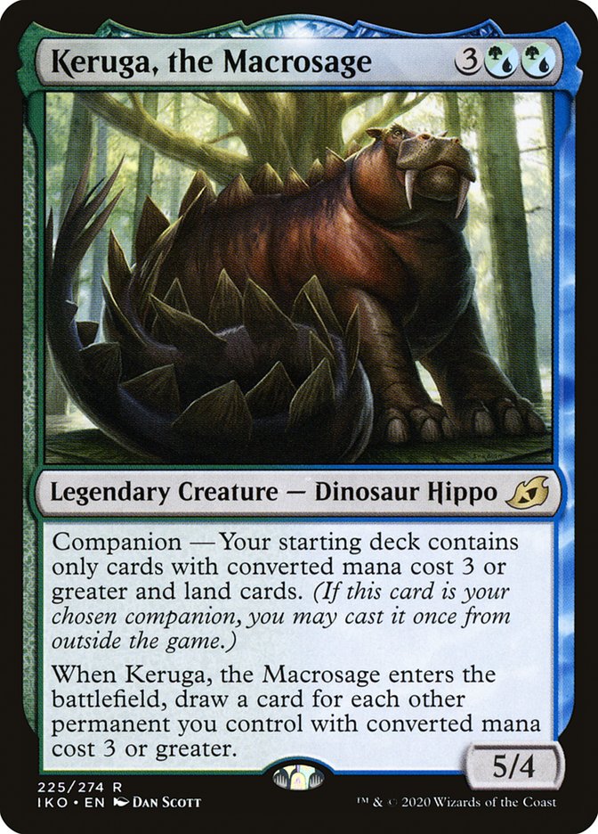 Keruga, the Macrosage [Ikoria: Lair of Behemoths] | Dumpster Cat Games