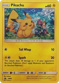 Pikachu (SM86) (General Mills Promo) [Sun & Moon: Black Star Promos] | Dumpster Cat Games