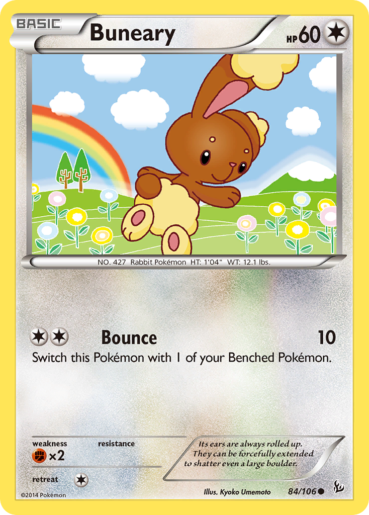 Buneary (84/106) [XY: Flashfire] | Dumpster Cat Games