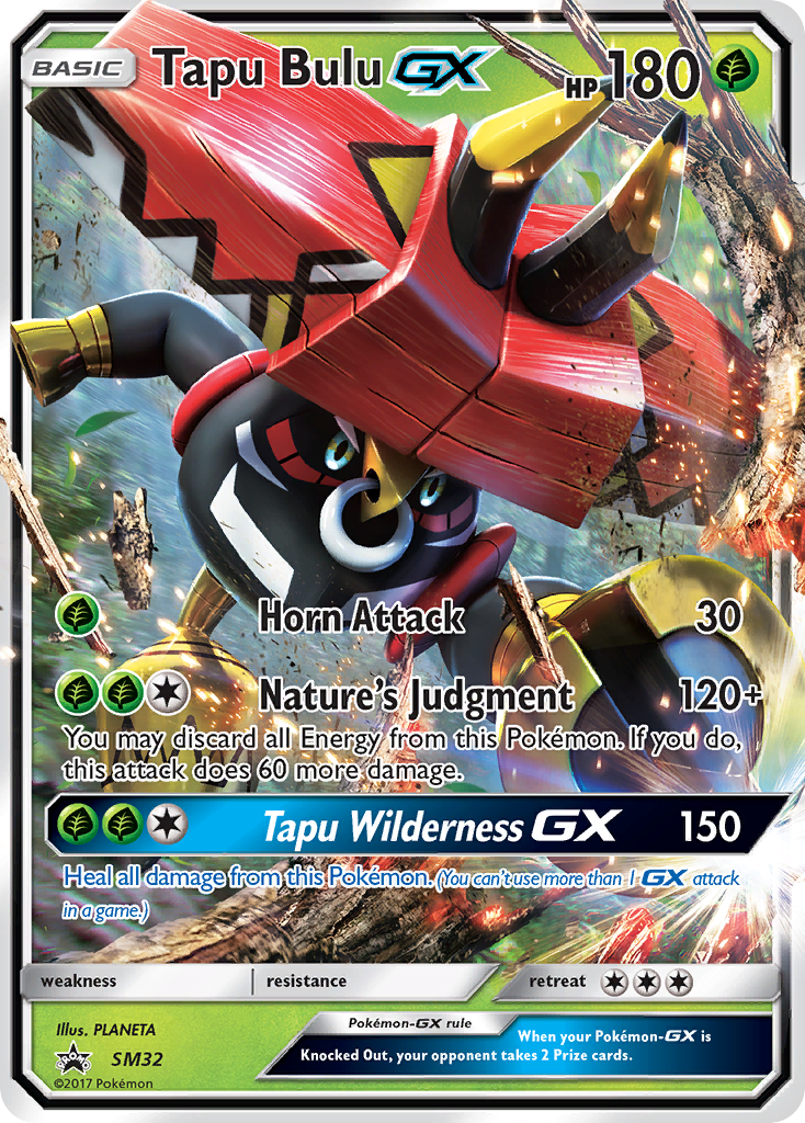 Tapu Bulu GX (SM32) [Sun & Moon: Black Star Promos] | Dumpster Cat Games