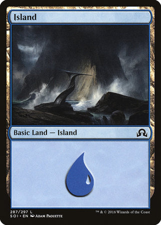 Island (287) [Shadows over Innistrad] | Dumpster Cat Games