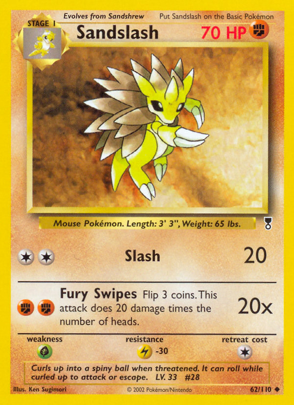 Sandslash (62/110) [Legendary Collection] | Dumpster Cat Games