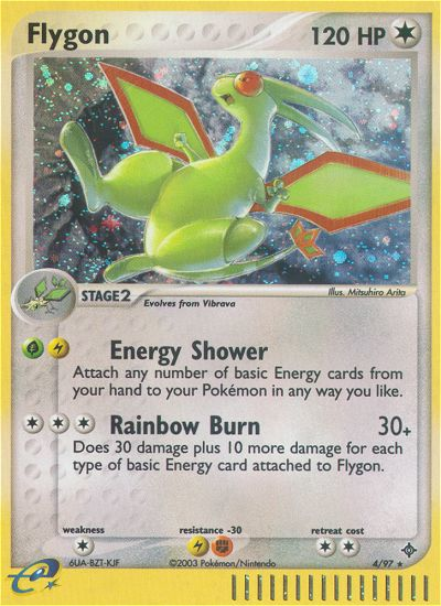 Flygon (4/97) [EX: Dragon] | Dumpster Cat Games