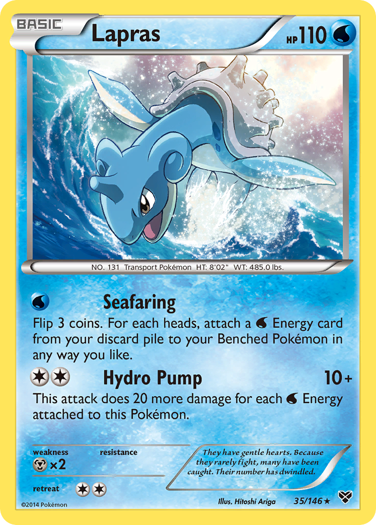 Lapras (35/146) [XY: Base Set] | Dumpster Cat Games