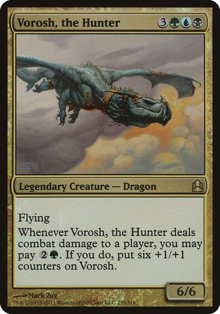 Vorosh, the Hunter (Oversized) [Commander 2011 Oversized] | Dumpster Cat Games