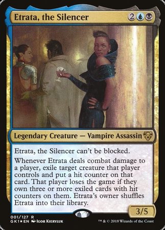 Etrata, the Silencer [GRN Guild Kit] | Dumpster Cat Games