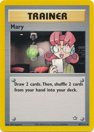 Mary (87/111) [Neo Genesis Unlimited] | Dumpster Cat Games