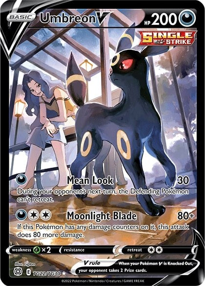 Umbreon V (TG22/TG30) [Sword & Shield: Brilliant Stars] | Dumpster Cat Games