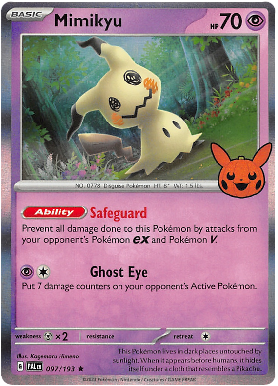 Mimikyu (097/193) [Trick or Trade 2023] | Dumpster Cat Games