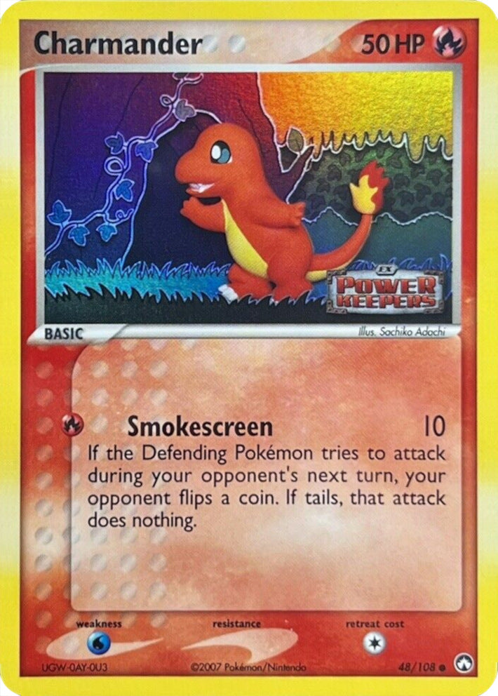 Charmander (48/108) (Stamped) [EX: Power Keepers] | Dumpster Cat Games