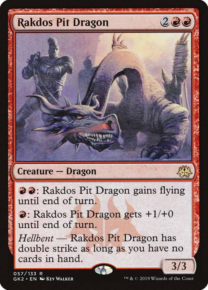 Rakdos Pit Dragon [Ravnica Allegiance Guild Kit] | Dumpster Cat Games