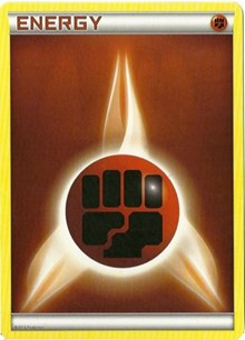 Fighting Energy (Unnumbered 2013) (Theme Deck Exclusive) [Unnumbered Energies] | Dumpster Cat Games