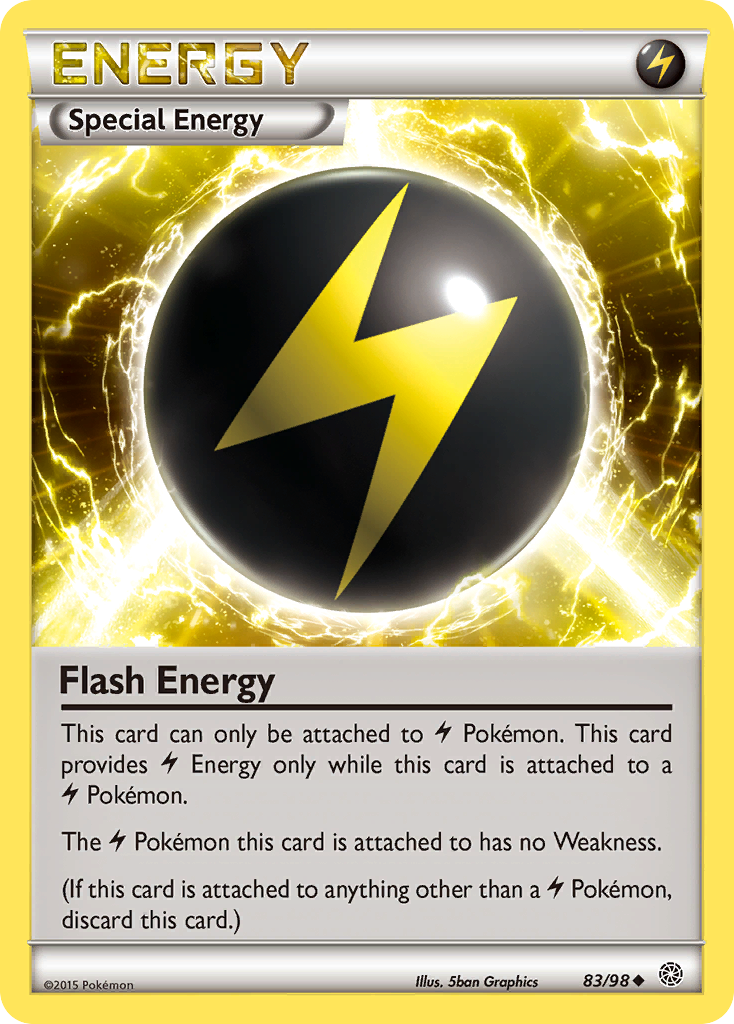 Flash Energy (83/98) [XY: Ancient Origins] | Dumpster Cat Games