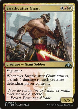 Swathcutter Giant [Guilds of Ravnica] | Dumpster Cat Games