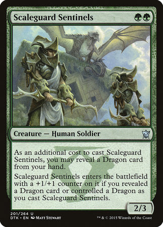 Scaleguard Sentinels [Dragons of Tarkir] | Dumpster Cat Games