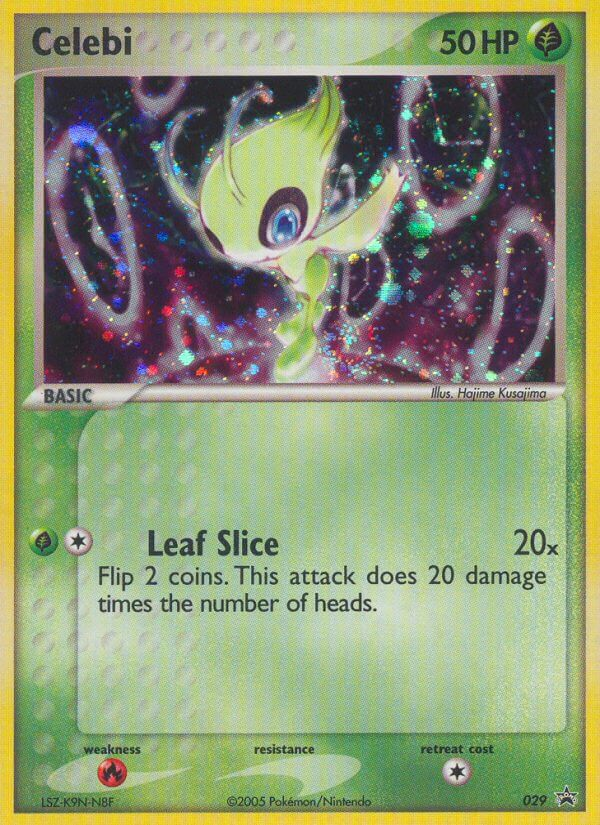 Celebi (029) [Nintendo: Black Star Promos] | Dumpster Cat Games