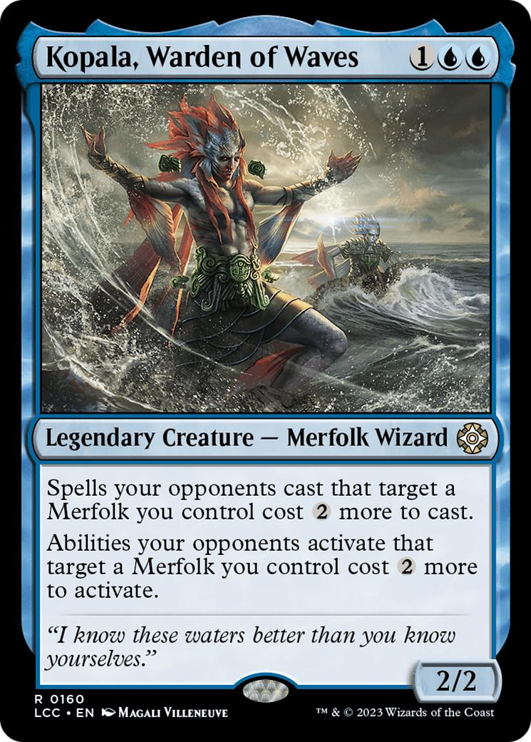 Kopala, Warden of Waves [The Lost Caverns of Ixalan Commander] | Dumpster Cat Games