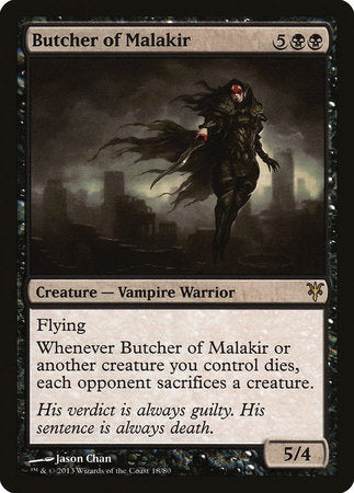 Butcher of Malakir [Duel Decks: Sorin vs. Tibalt] | Dumpster Cat Games