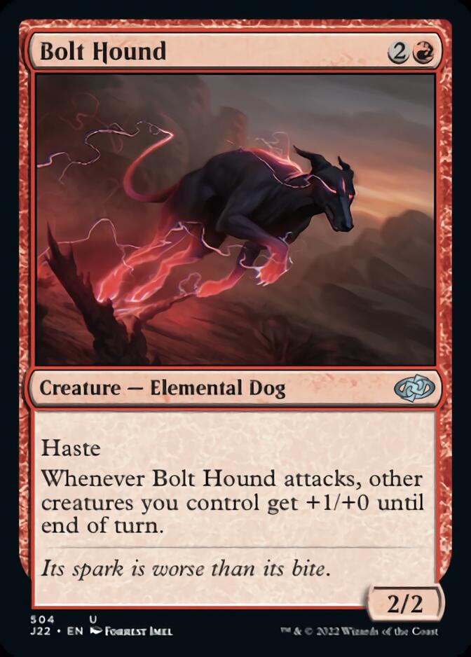 Bolt Hound [Jumpstart 2022] | Dumpster Cat Games