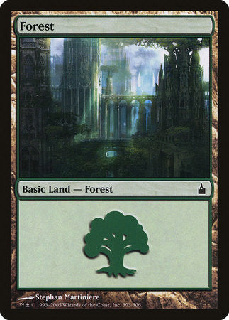 Forest (303) [Ravnica: City of Guilds] | Dumpster Cat Games