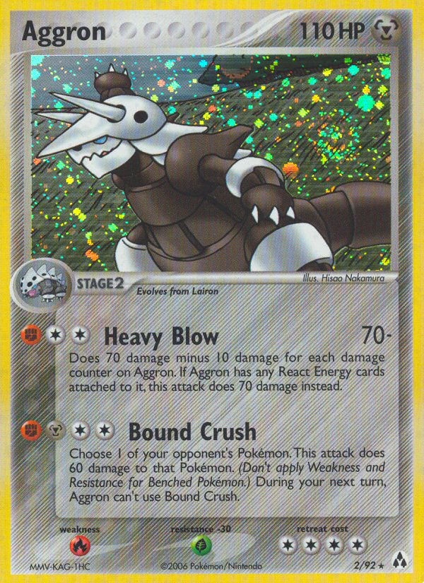 Aggron (2/92) [EX: Legend Maker] | Dumpster Cat Games