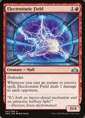 Electrostatic Field [Guilds of Ravnica] | Dumpster Cat Games