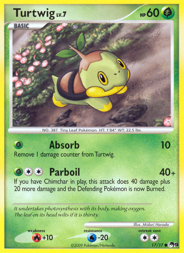 Turtwig (17/17) [POP Series 9] | Dumpster Cat Games