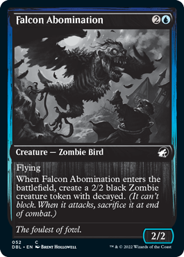 Falcon Abomination [Innistrad: Double Feature] | Dumpster Cat Games