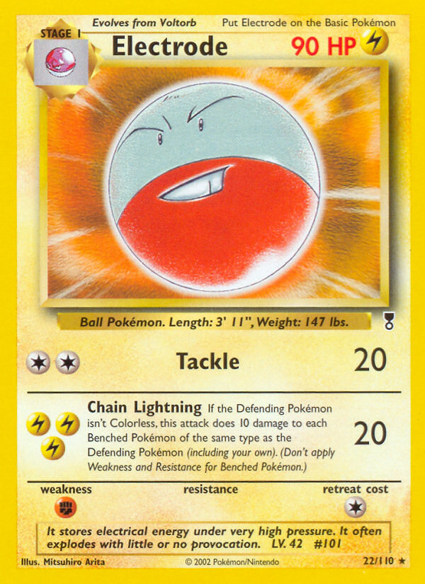 Electrode (22/110) [Legendary Collection] | Dumpster Cat Games