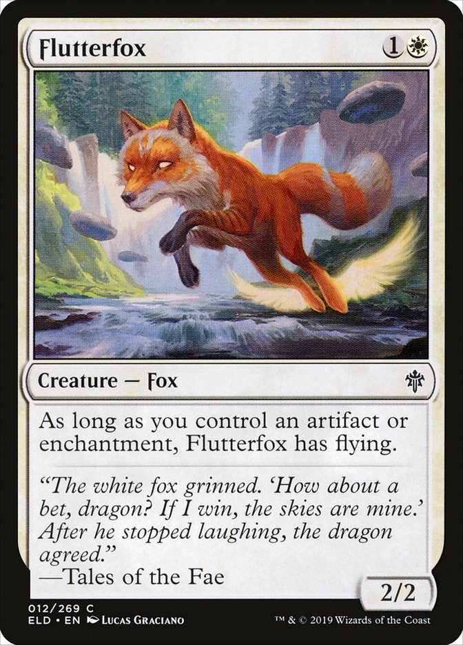 Flutterfox [Throne of Eldraine] | Dumpster Cat Games