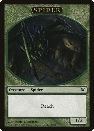 Spider Token [Innistrad Tokens] | Dumpster Cat Games