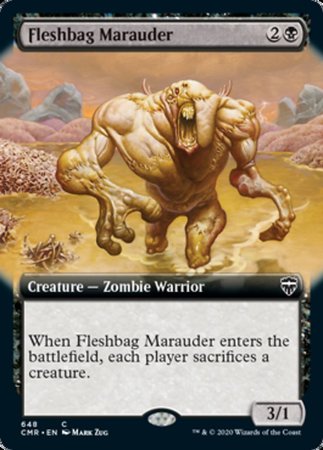 Fleshbag Marauder (Extended Art) [Commander Legends] | Dumpster Cat Games