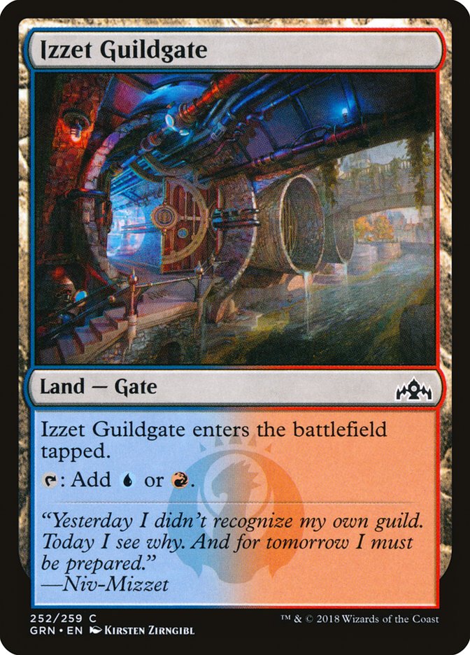 Izzet Guildgate (252/259) [Guilds of Ravnica] | Dumpster Cat Games