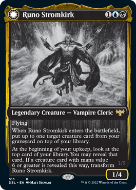 Runo Stromkirk // Krothuss, Lord of the Deep [Innistrad: Double Feature] | Dumpster Cat Games