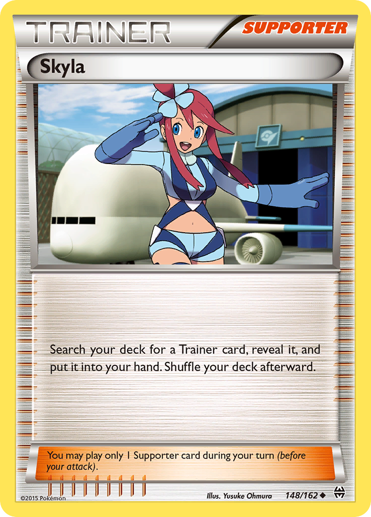 Skyla (148/162) [XY: BREAKthrough] | Dumpster Cat Games