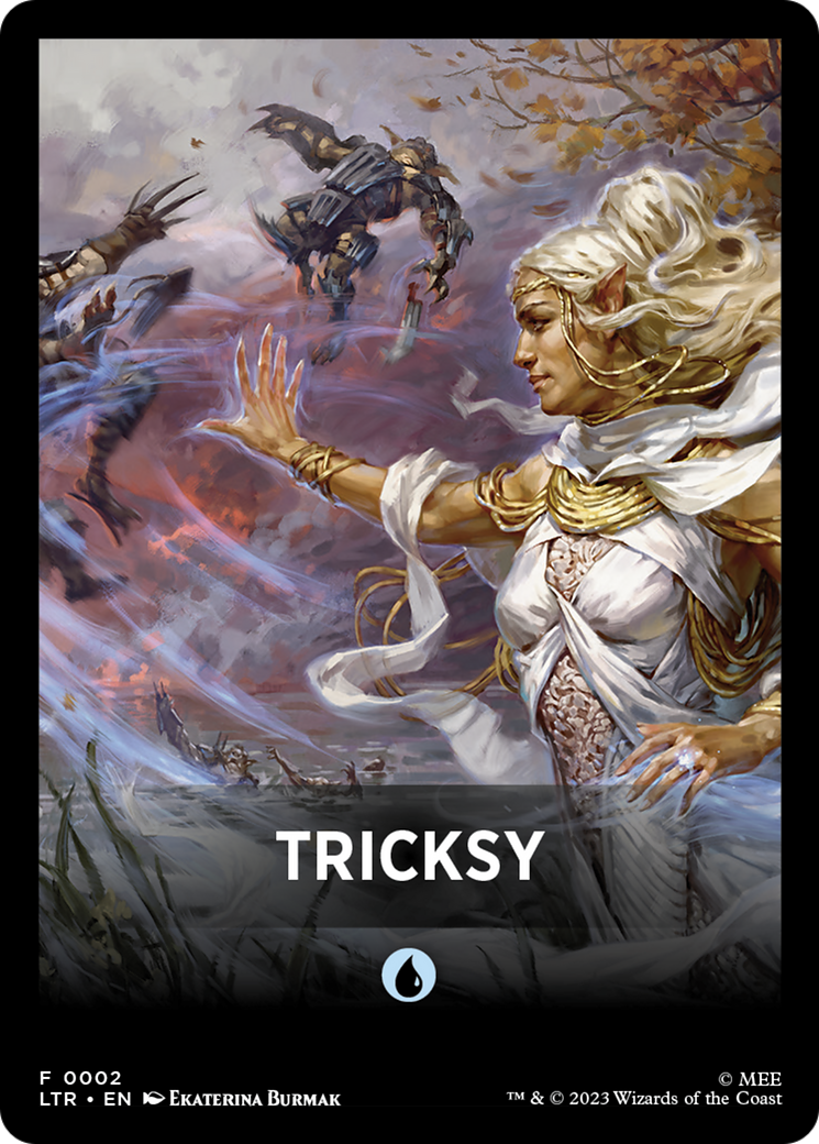 Tricksy Theme Card [The Lord of the Rings: Tales of Middle-Earth Tokens] | Dumpster Cat Games