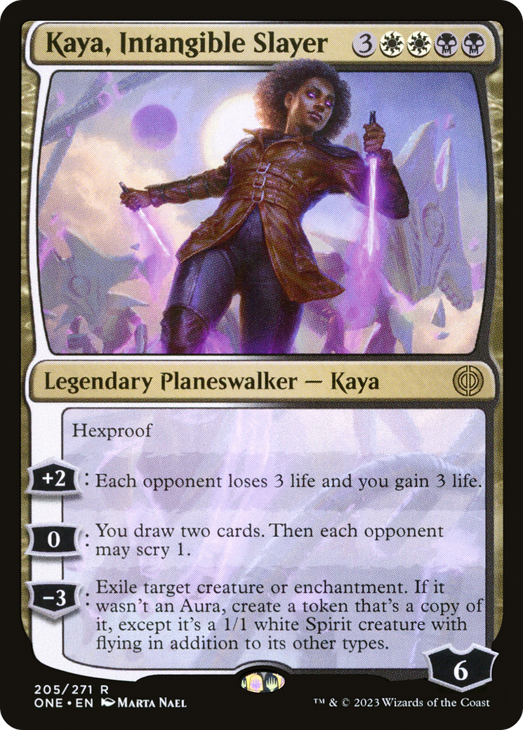 Kaya, Intangible Slayer [Phyrexia: All Will Be One] | Dumpster Cat Games