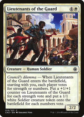 Lieutenants of the Guard [Conspiracy: Take the Crown] | Dumpster Cat Games