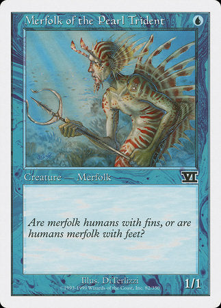 Merfolk of the Pearl Trident [Classic Sixth Edition] | Dumpster Cat Games