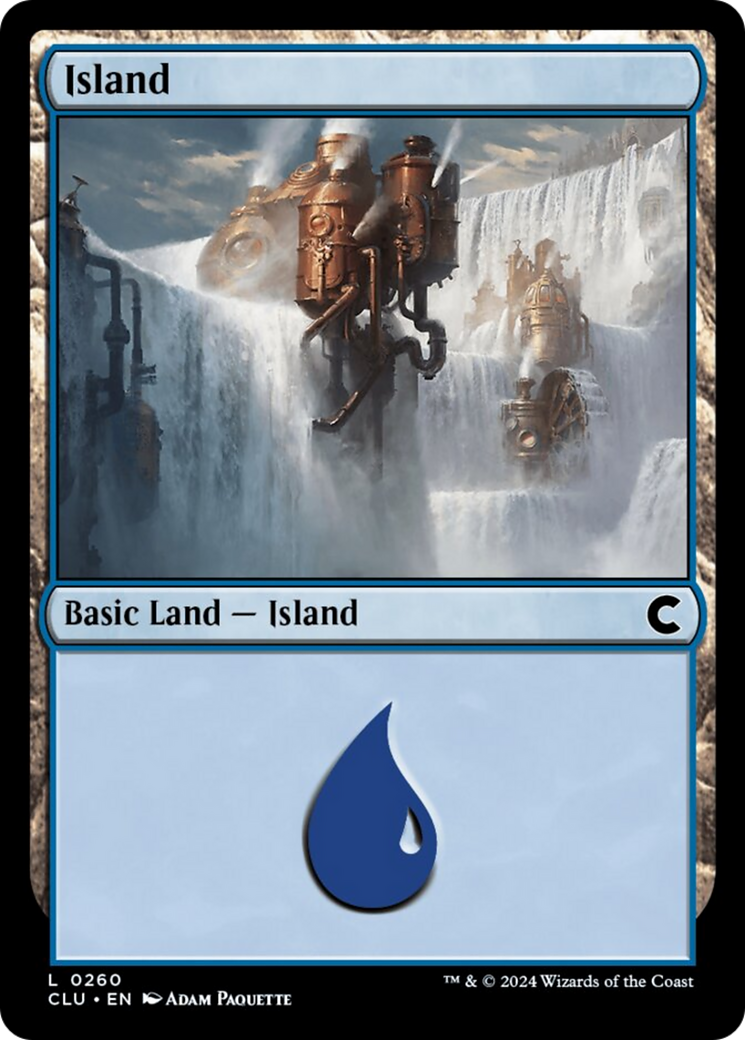 Island (0260) [Ravnica: Clue Edition] | Dumpster Cat Games