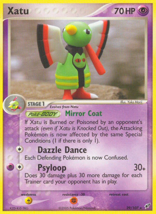 Xatu (29/107) [EX: Deoxys] | Dumpster Cat Games