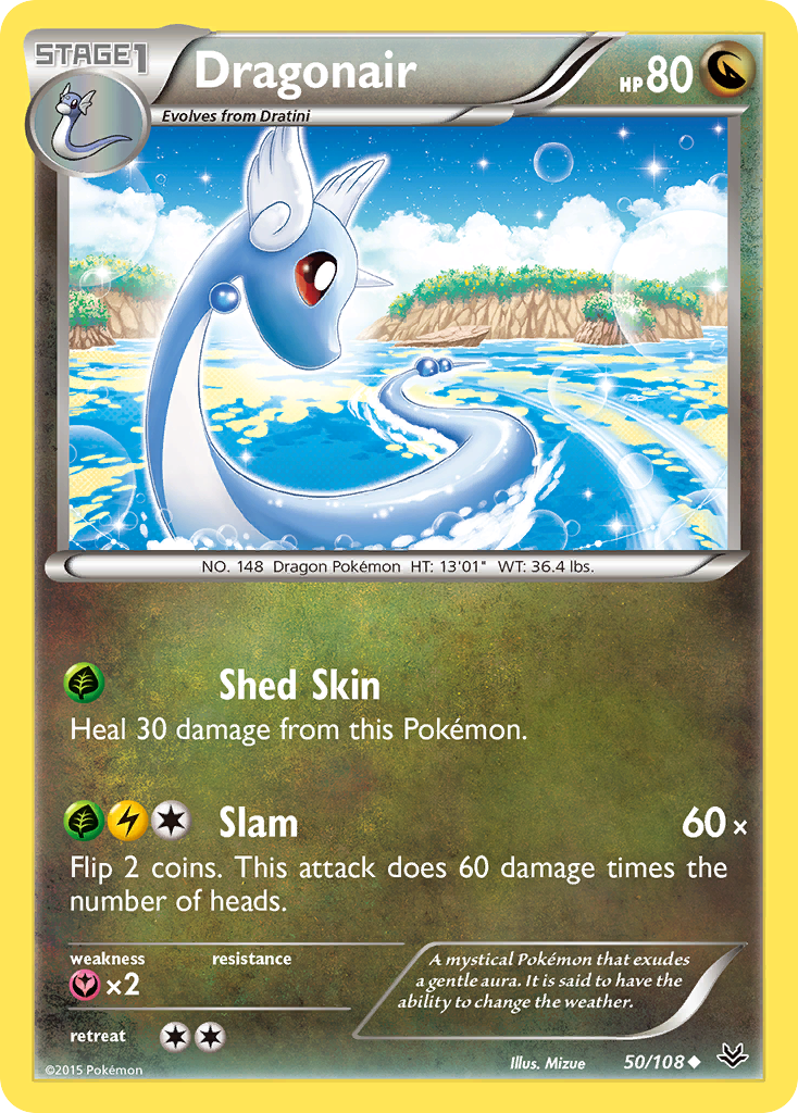 Dragonair (50/108) [XY: Roaring Skies] | Dumpster Cat Games