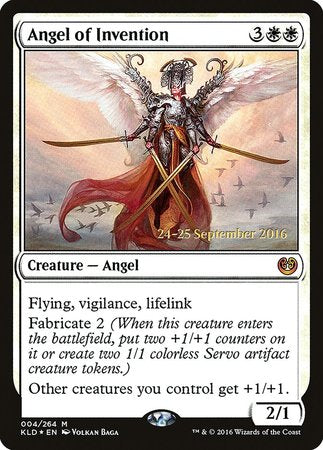 Angel of Invention [Kaladesh Promos] | Dumpster Cat Games