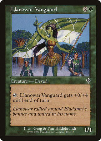 Llanowar Vanguard [Invasion] | Dumpster Cat Games