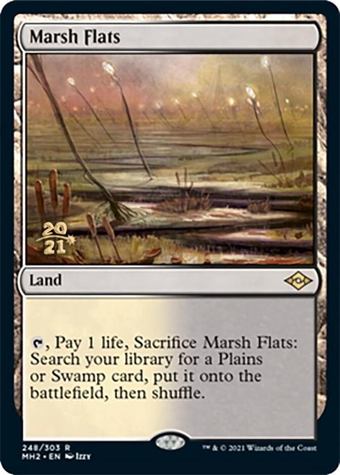 Marsh Flats [Modern Horizons 2 Prerelease Promos] | Dumpster Cat Games