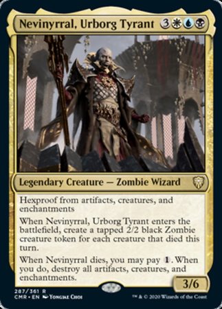 Nevinyrral, Urborg Tyrant [Commander Legends] | Dumpster Cat Games