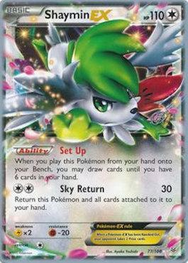 Shaymin EX (77/108) (The Flying Hammer - Rowan Stavenow) [World Championships 2015] | Dumpster Cat Games